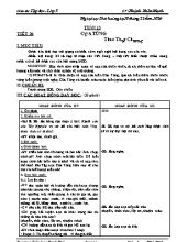 Giáo án Tập đọc Lớp 4 - Tiết 26 Cửa Tùng - Huỳnh Xuân Mạnh